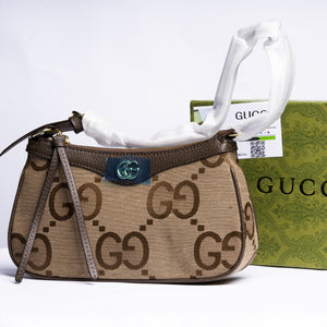 Gucci Ophidia Small/ Mini GG Supreme Baguette