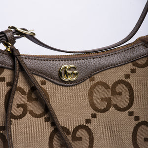 Gucci Ophidia Small/ Mini GG Supreme Baguette